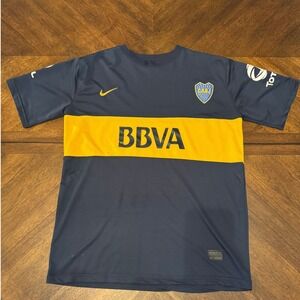 Nike Boca‎ Juniors Jersey Soccer Futbol Club BBVA Authentic Shirt |W1